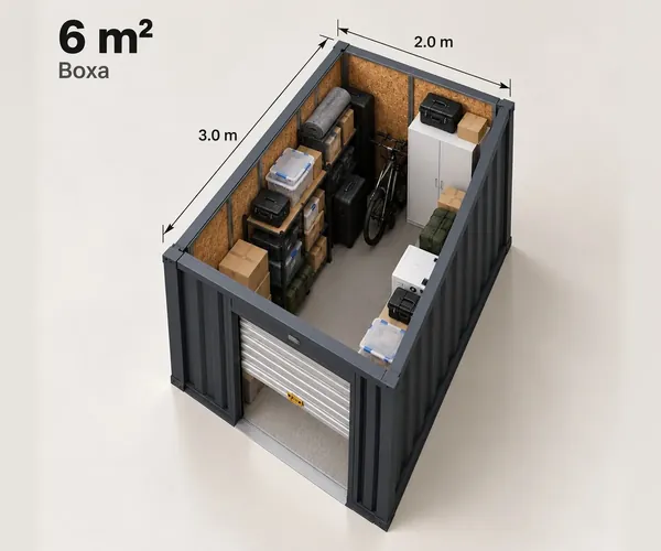 Boxă 6 m²